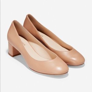 Cole Haan Leslie Pump. nude heel